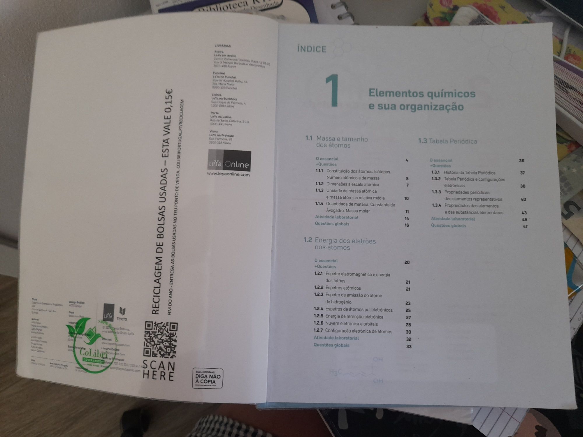 10 Q - Química - 10º ano - Caderno de Atividades