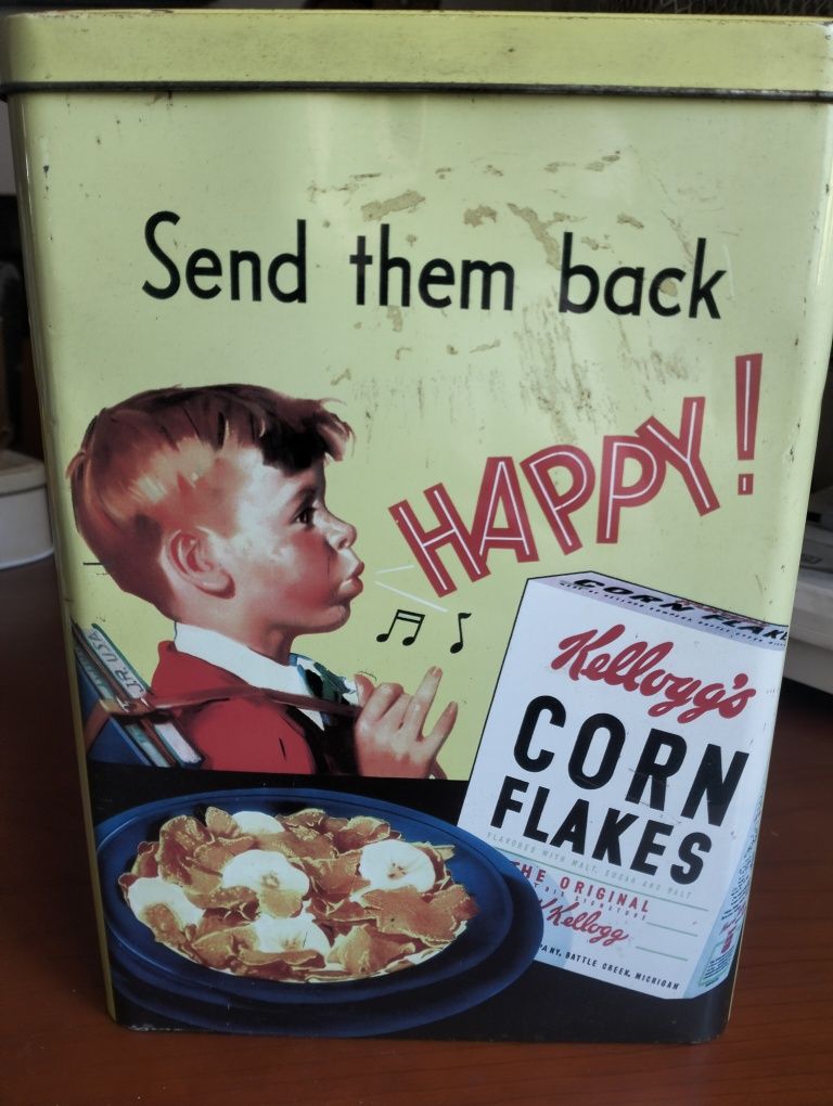 Lata comemorativa Kellogg's