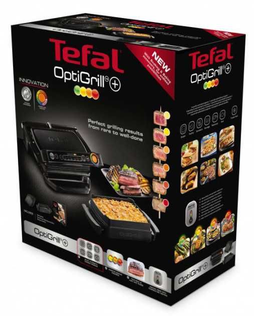 Грили TEFAL OptiGrill+ Модельный ряд 2025 Рабочая площадь 600-800 см²