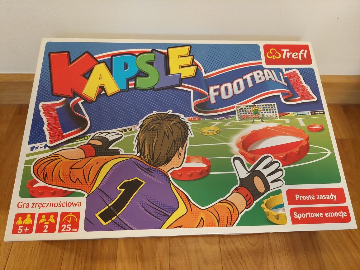 Gra Kapsle Football piłkarzyki