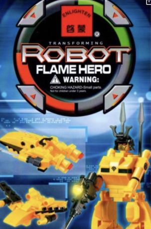 Лего конструктор Enlighten Robot 131 - Flame Hero\Огненный Герой