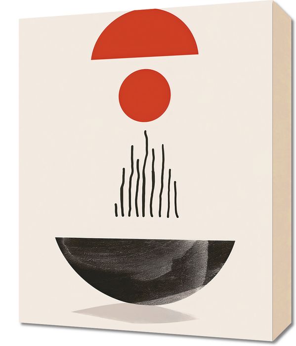 Obraz 40x50cm Półokrągła Forma