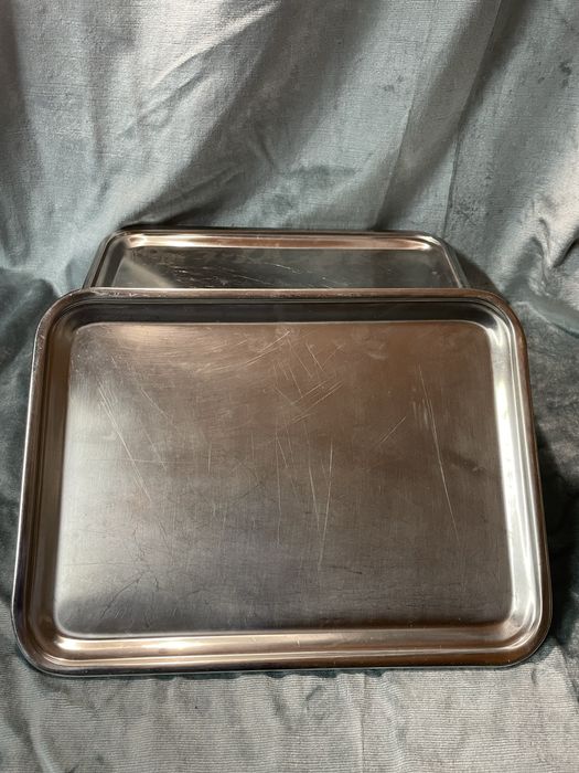 Tabuleiro inox  Pastelaria