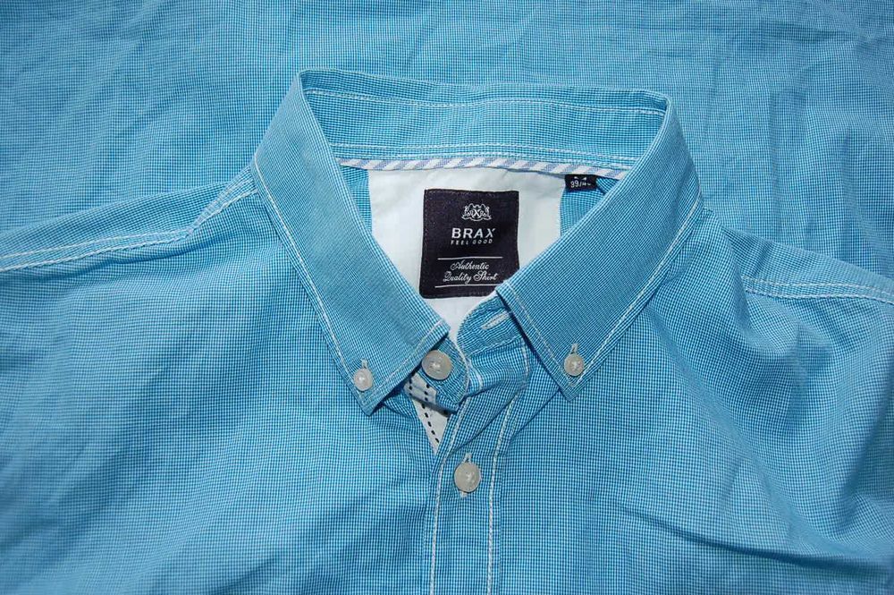 BRAX DERIK roz.M koszula męska jnowa melanż 6Y84