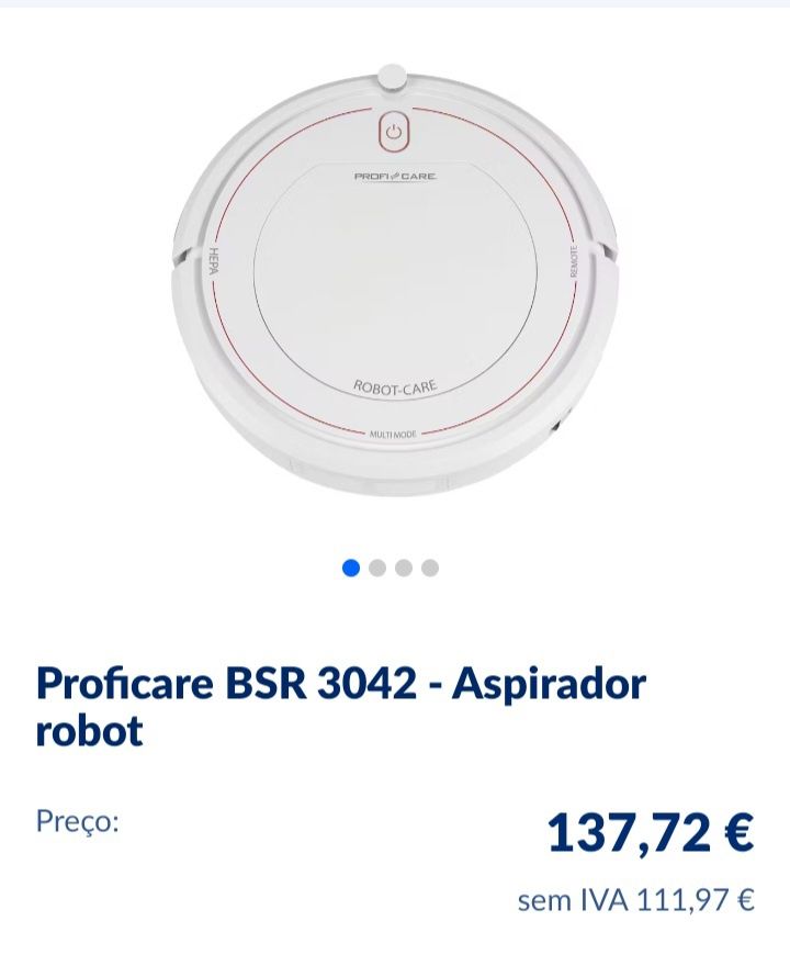 Vendo aspirador robot