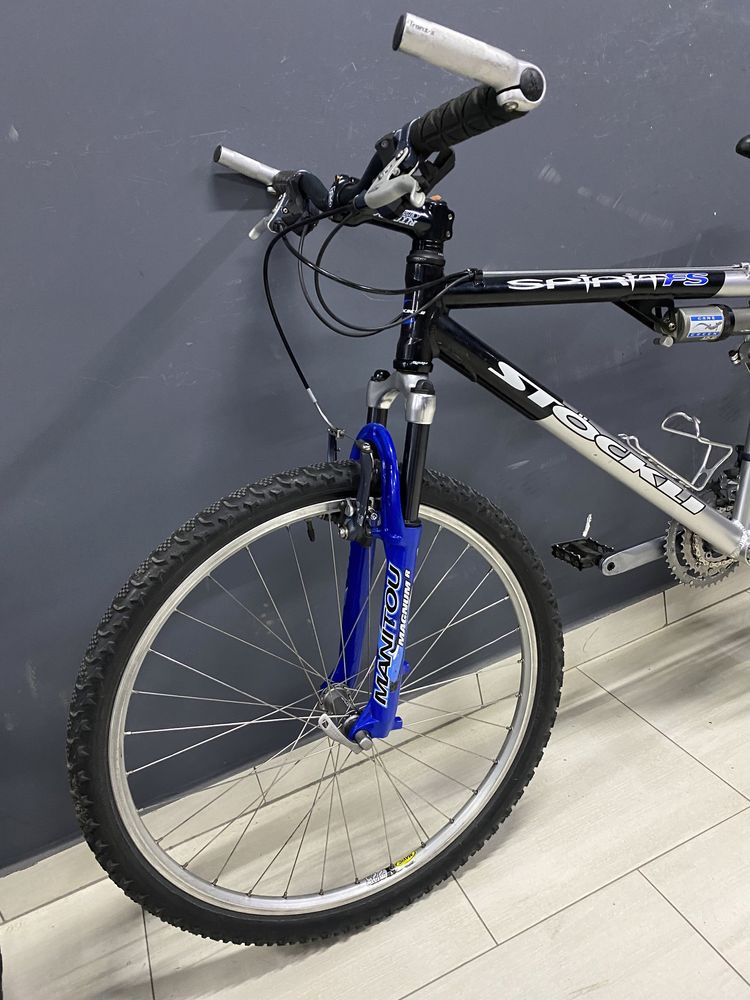 Топовий Швейцарський двопідвісний велосипед Stockli на Shimano Deore X