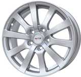 RP4-7016 S NIEMIECKIE FELGI PLATIN 16 5X112 KBA47636 AUDI A3 GOLF 5 6 7 8
