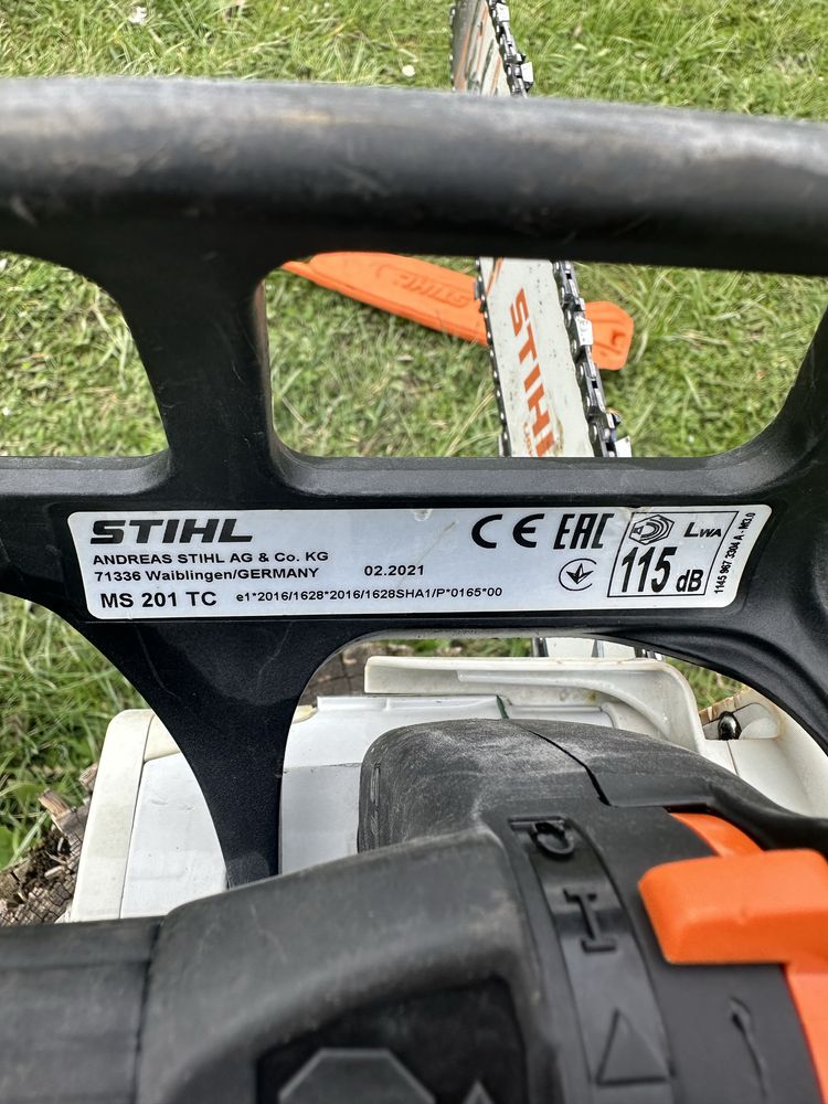 Profesjonalna piła spalinowa STIHL MS 201 TC 2021 rok