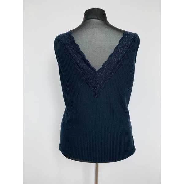 Only podkoszulek damski plus size czarny koronka r.50/52