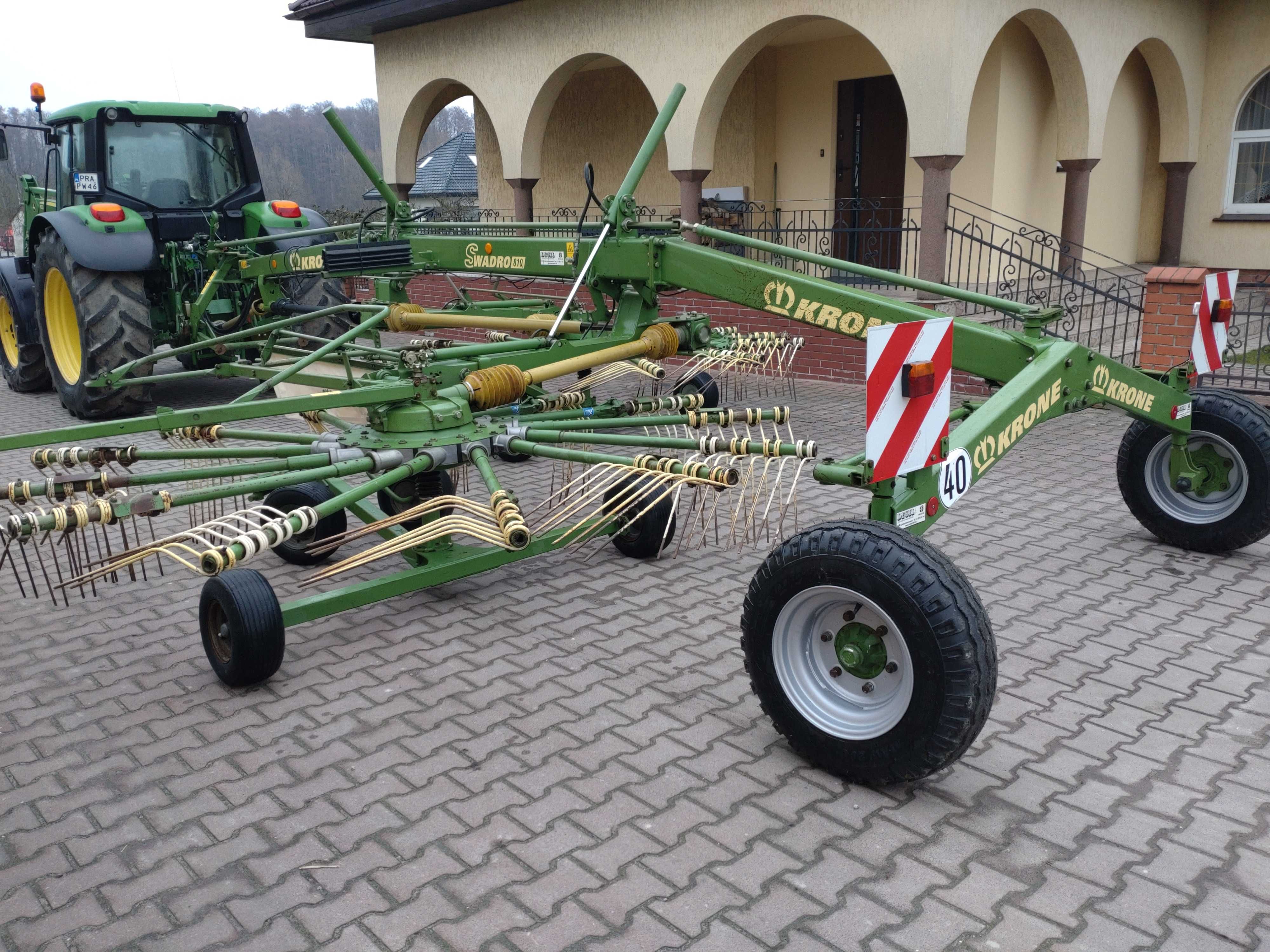 Zgrabiarka Krone Swadro 810