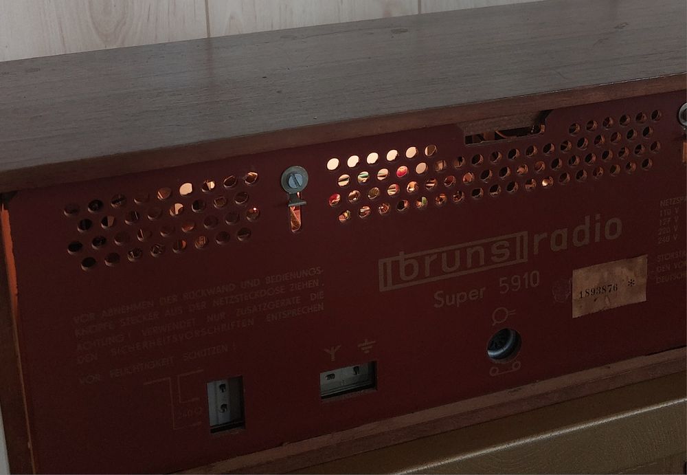 Radio Bruns Super 5910 lampowe
