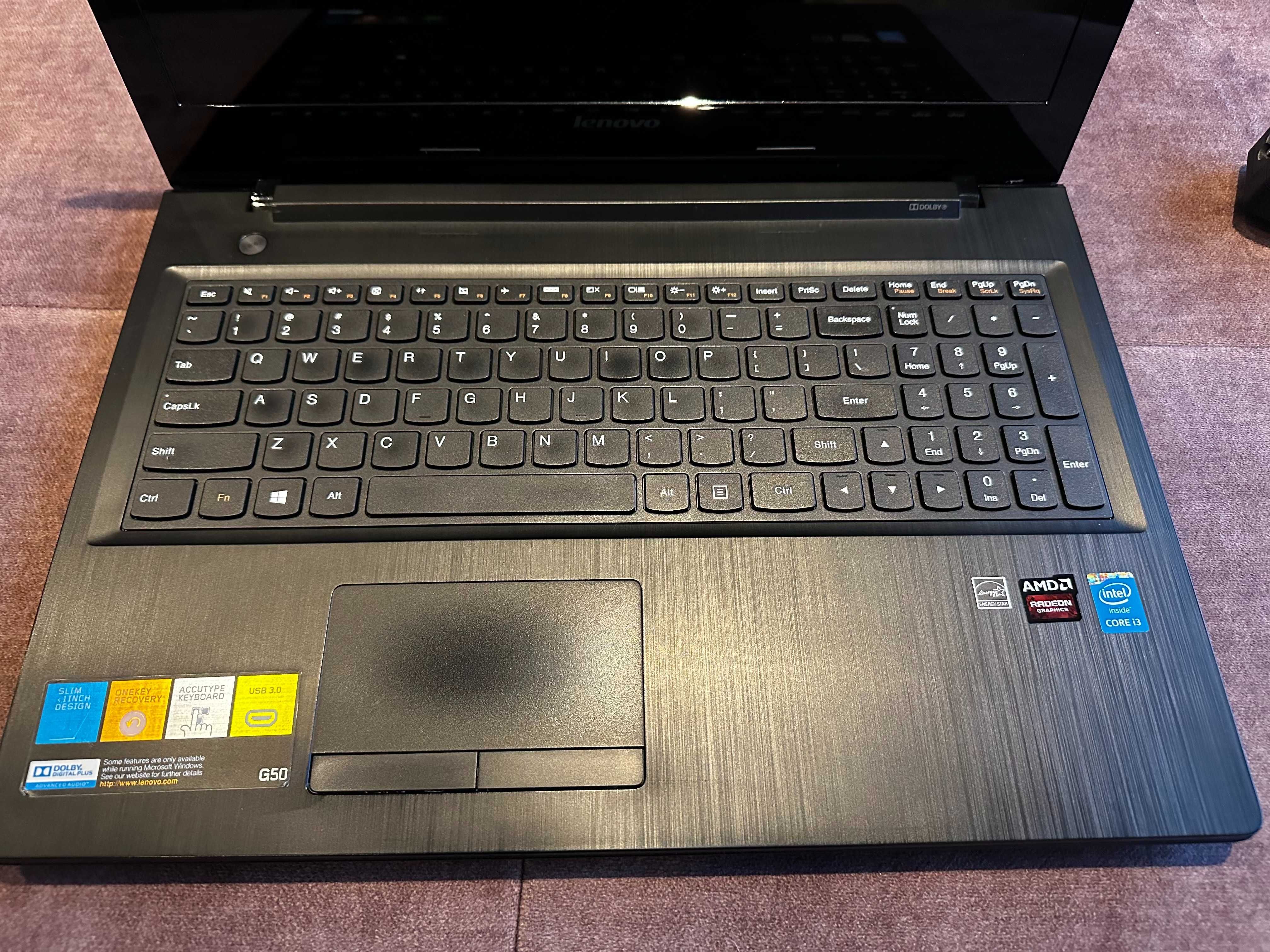 Laptop Lenovo G50-70 8GB RAM i3-4030U SSD Crucial 240GB