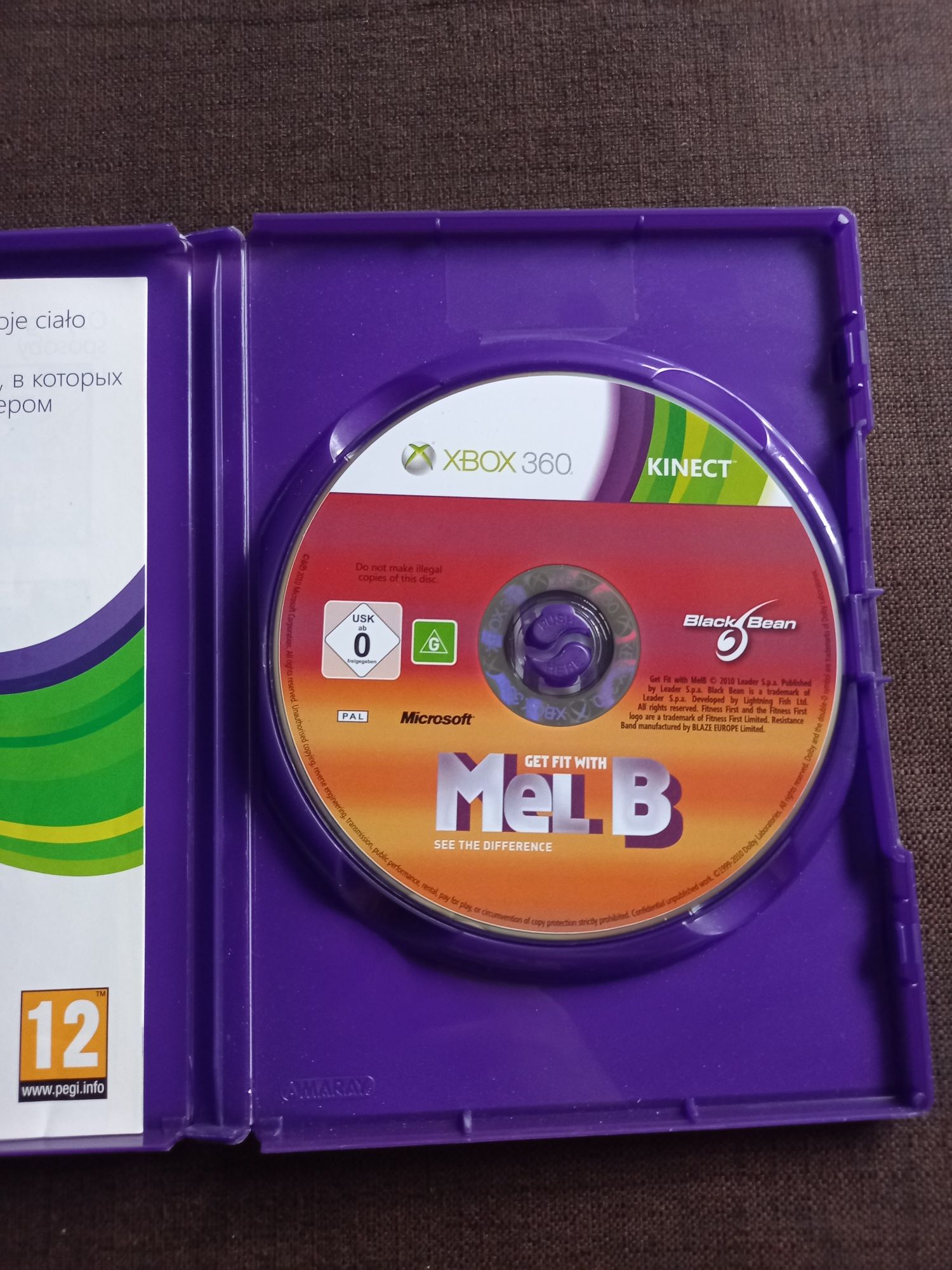 Gra Get Fit With Mel B na xbox 360 kinect