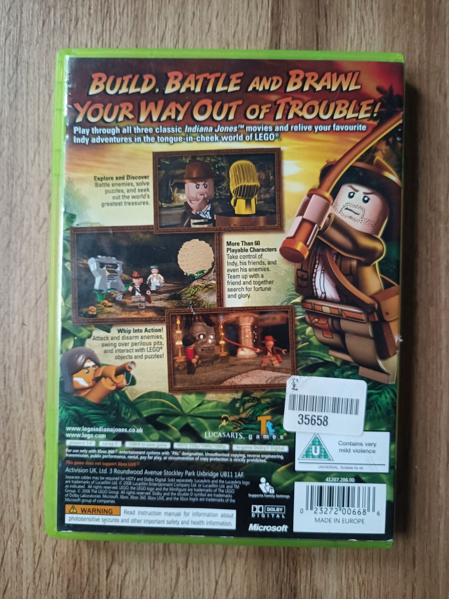 LEGO Indiana Jones The Original Adventures Xbox 360