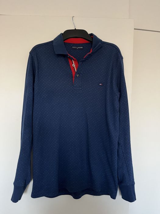 Koszulka polo dlugi rekaw meska tommy hilfiger