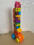 Klocki żyrafa Fisher Price - stan jak nowe!