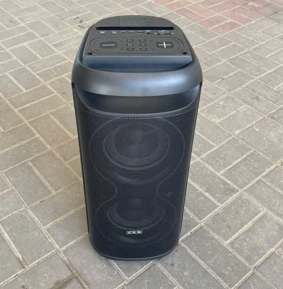 Акустична портативна колонка система з пультом та мікрофоном Bluetooth