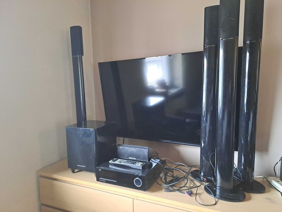 kino domowe harman kordon duży zestaw głośniki
