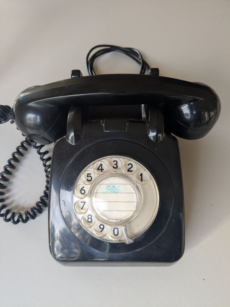 Telefone preto Portugal Telecom