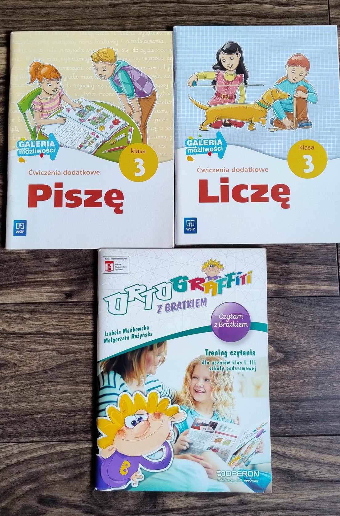 Ortogragfiti z Bratkiem Kalejdoakop ucznia .Książki edukacyjne do klas