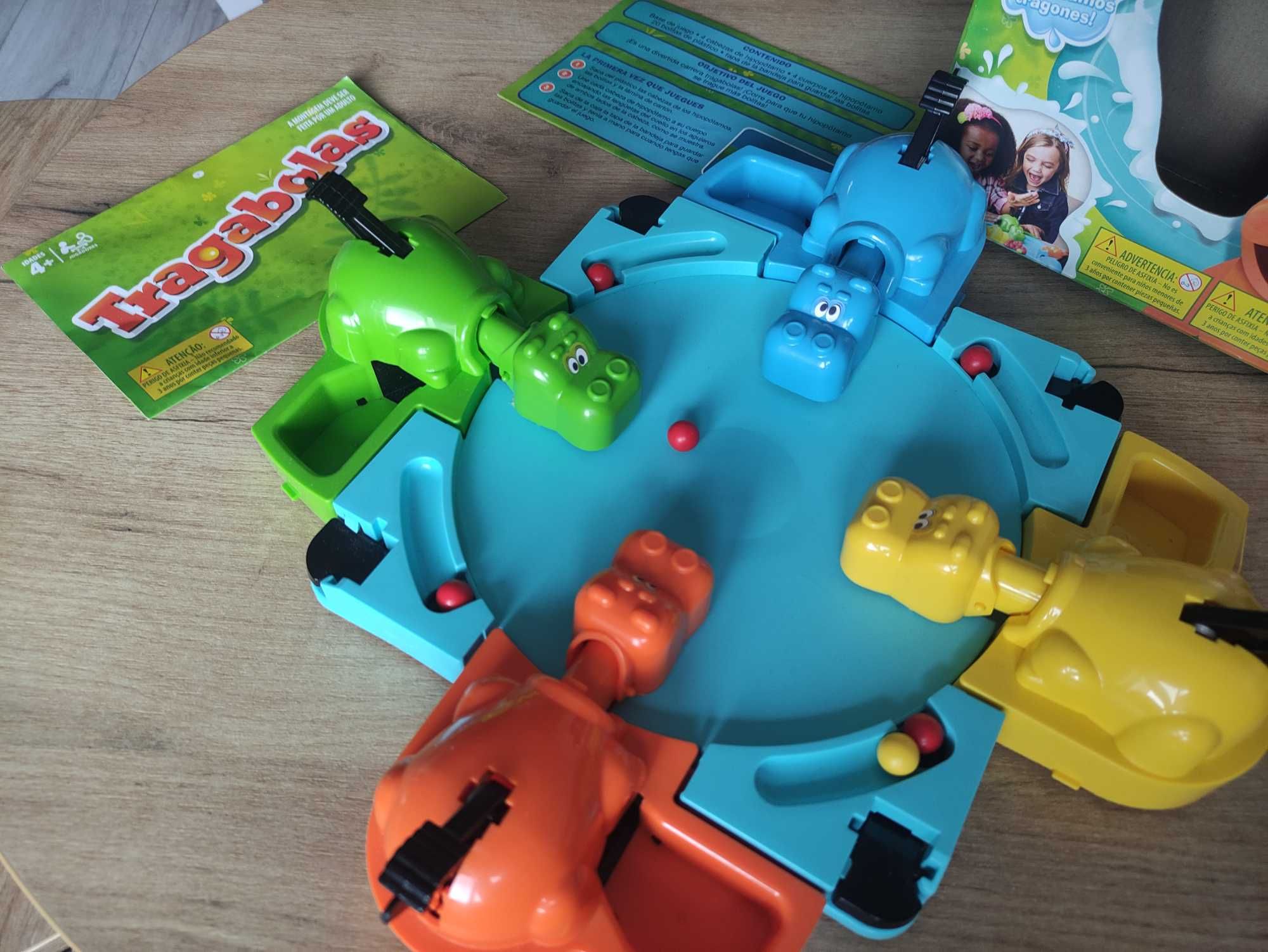 Hasbro Gra zręcznościowa rodzinna GŁODNE HIPCIE Eat Hippo outlet