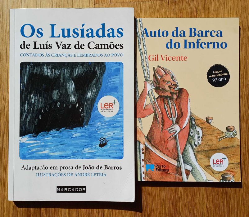 Vendo vários livros – Plano Nacional de leitura