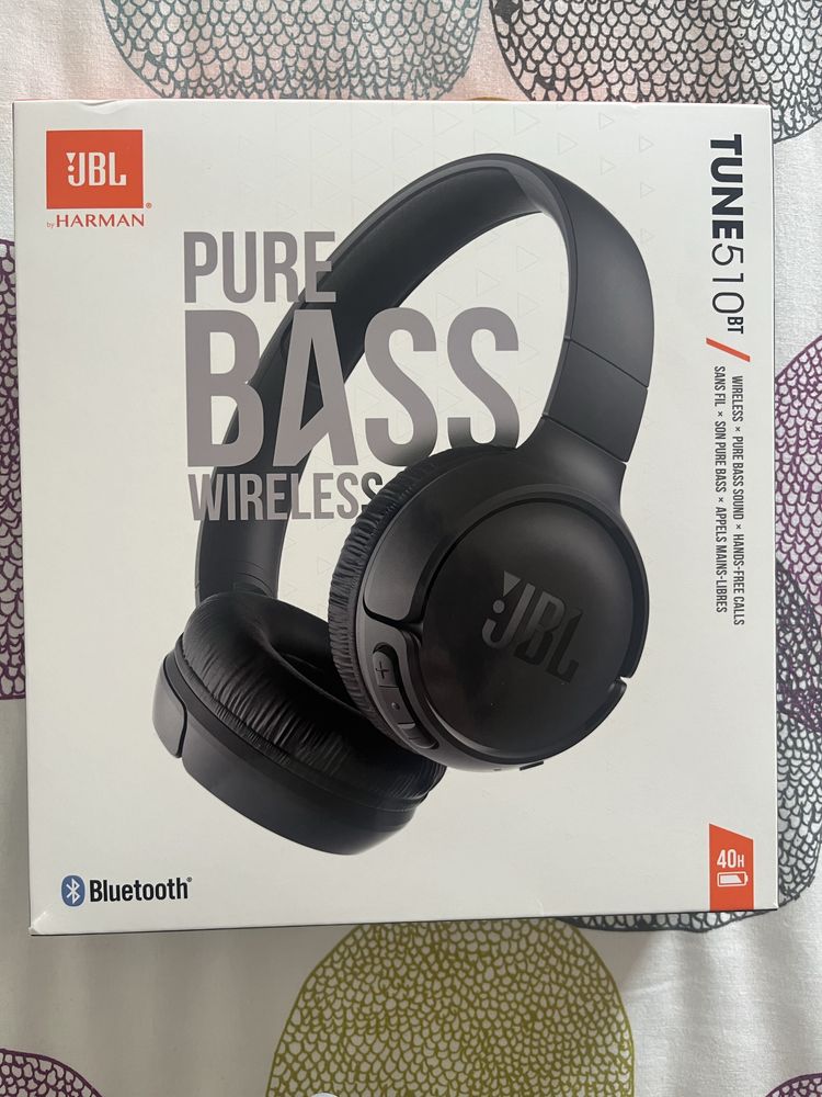 Fones JBL 510 BT - Preto