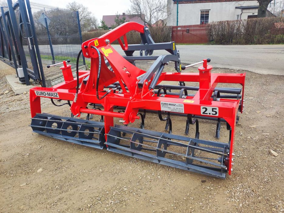 PROMOCJA agregat Uprawowo-siewny 2,5/2,7/3m EURO-MASZ od ręki