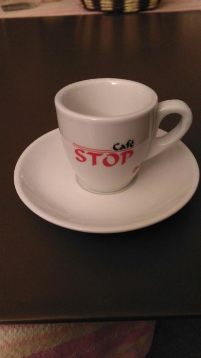 Chávena de café STOP