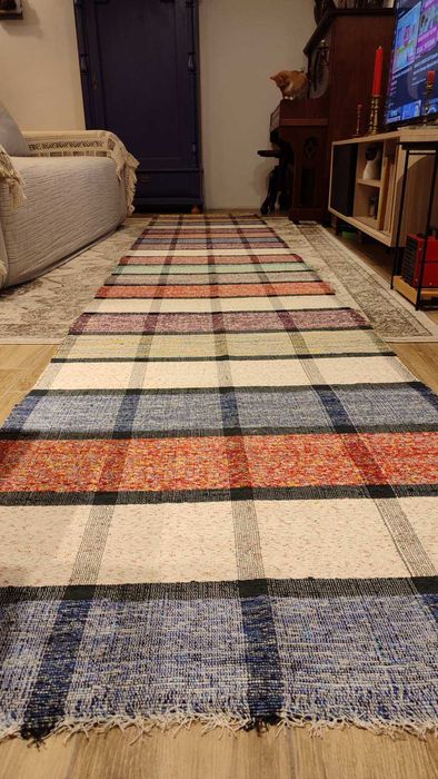 Домоткана доріжка, ручна робота, 4,5м. орієнтовно 1960-ті Чернігівщина