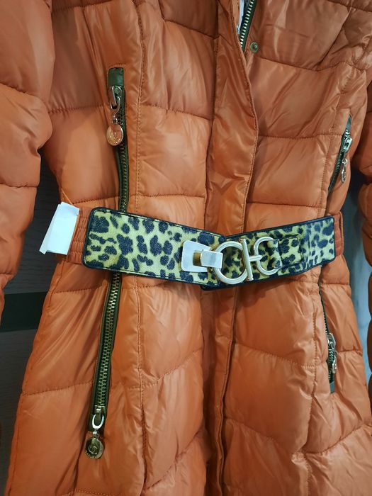 Пуховик длинный женский зимний