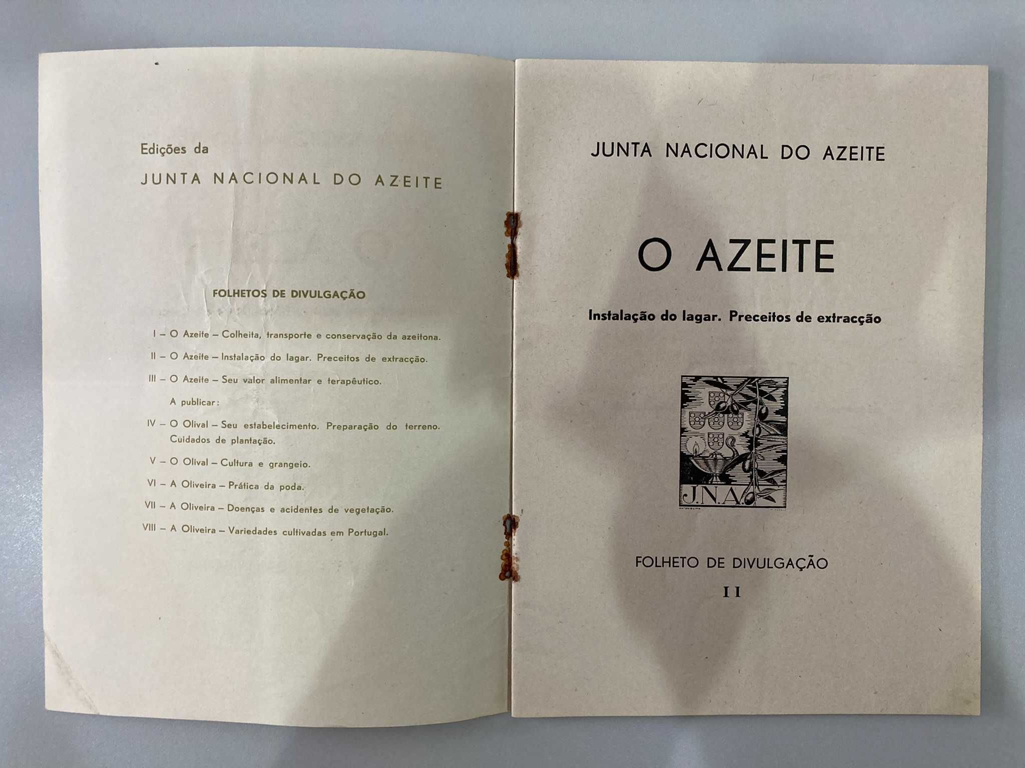 Livro / Revista "O Azeite"