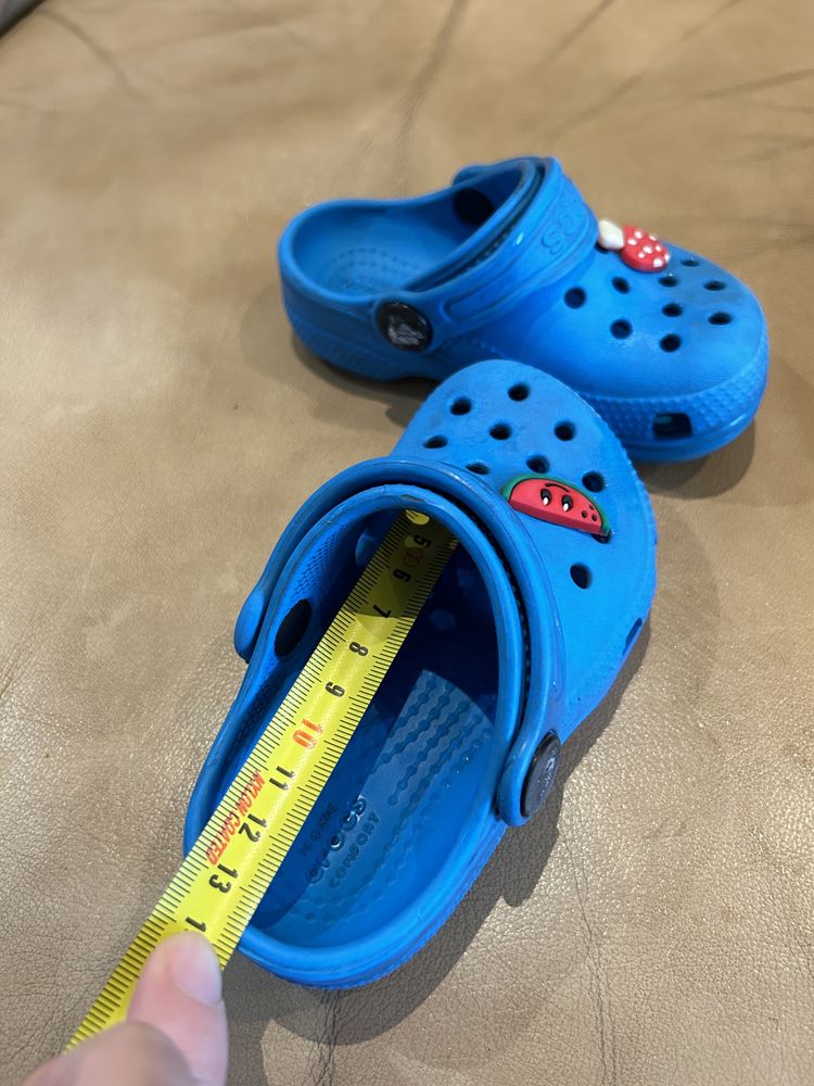 Crocs 23 кроксы тапки шлепки с6 оригінал є 2 пари