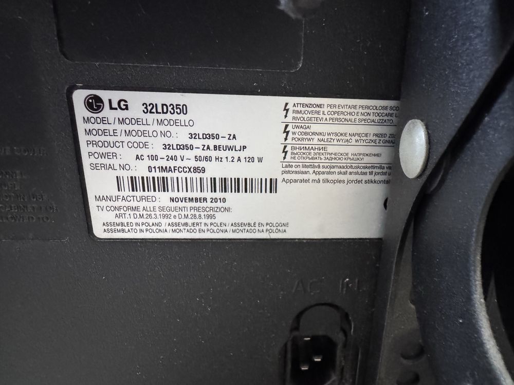 Telewizor LG 32 cale