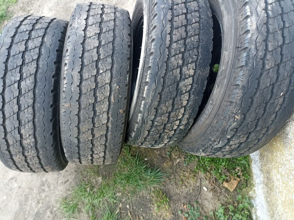 Koła fiat Ducato,Boxer,Jumper 15 opony 215/70/15C Bridgestone