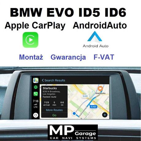 BMW EVO ID5 ID6  Box Apple CarPlay AndroidAuto Montaż Gwarancja FV