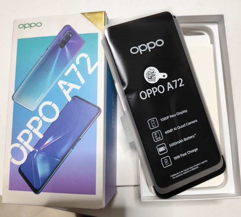 OPPO A72 em excelente estado