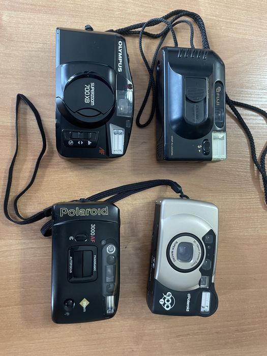 Zestaw aparatow fotograficznych