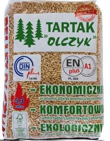Pelet drzewny PREMIUM Pellet DSW Olczyk Biomasa LAVA Barlinek Olimp