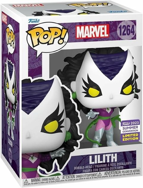 Фігурка funko pop marvel lilith фанко поп ліліт limited edition 1264