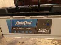 Продам тяговий акумулятор autopart galaxy voyager deep cycle 105а