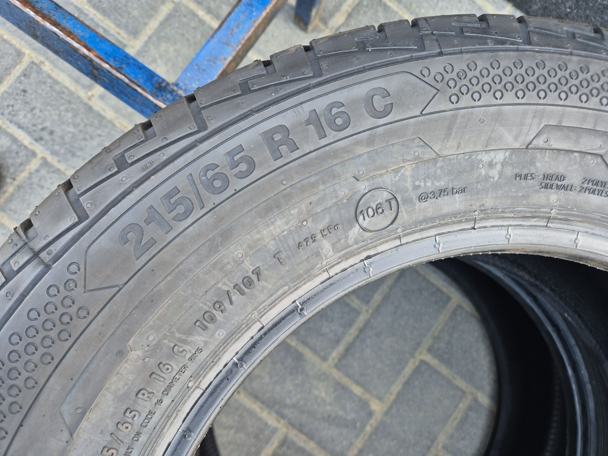 Continental 215/65/16C nowe cena za 4szt opony letnie
