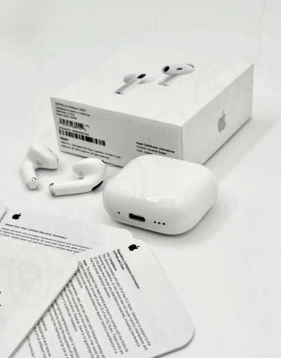 Безпровідні Навушники Airpods 4 1в1 Lux якості +чохол