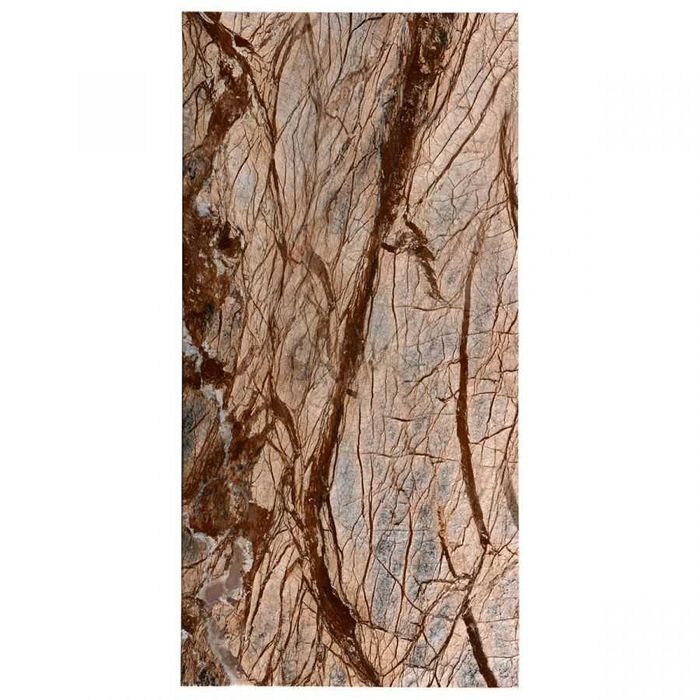 Płytki Marmur Rain Forest Brown szczotkowany lub poler 61x30,5x1,2 cm