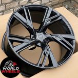 Диски черные R20 R21 5x112 Audi E-Tron Q8 A6 A7 Q7 Q5 SQ7 SQ8 Q5 Q3