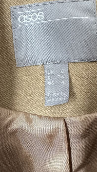 Тренч asos пальто
