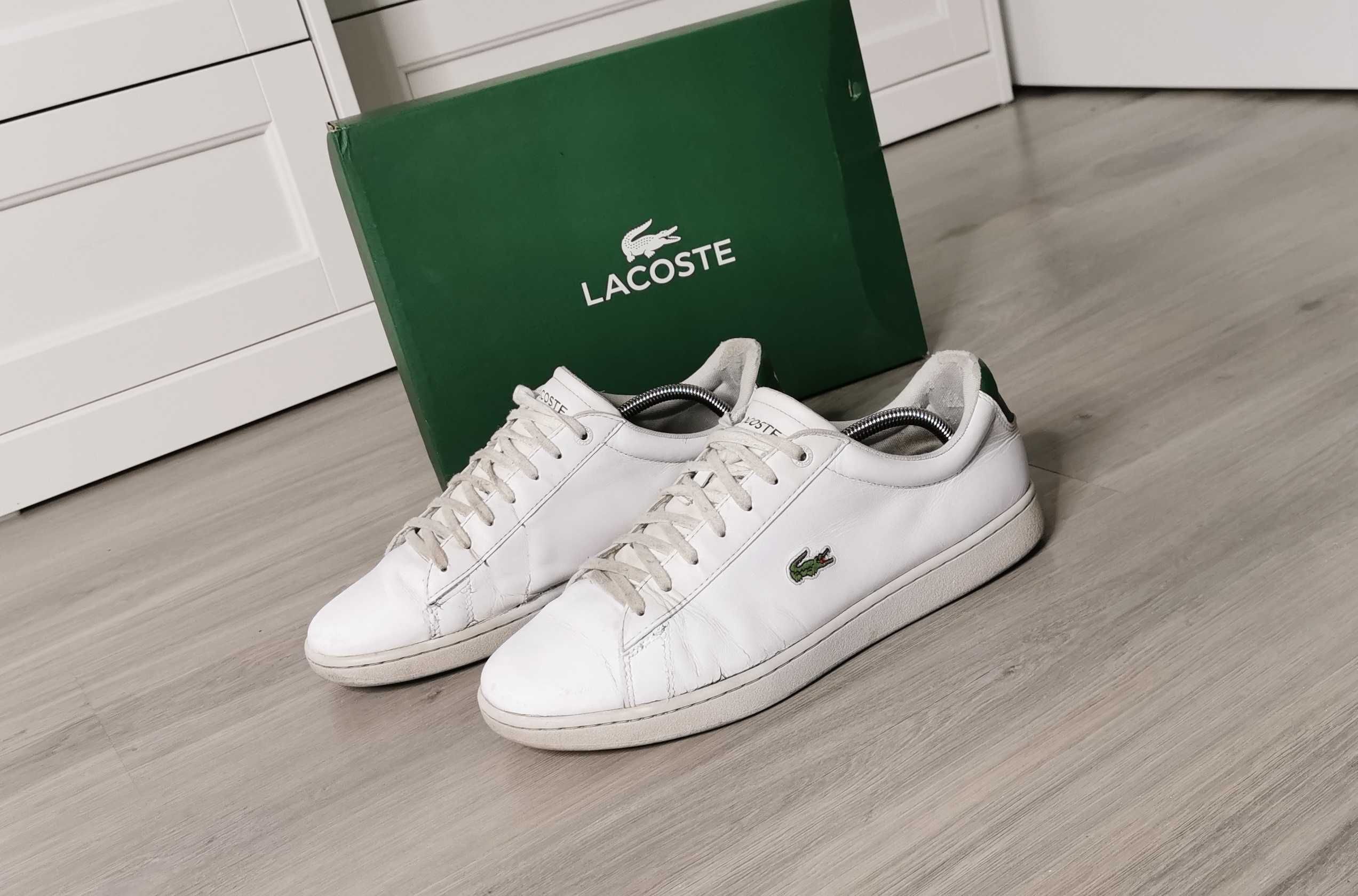 Buty trampki Lacoste półbuty tenisówki skórzane rozmiar 44.5 29cm