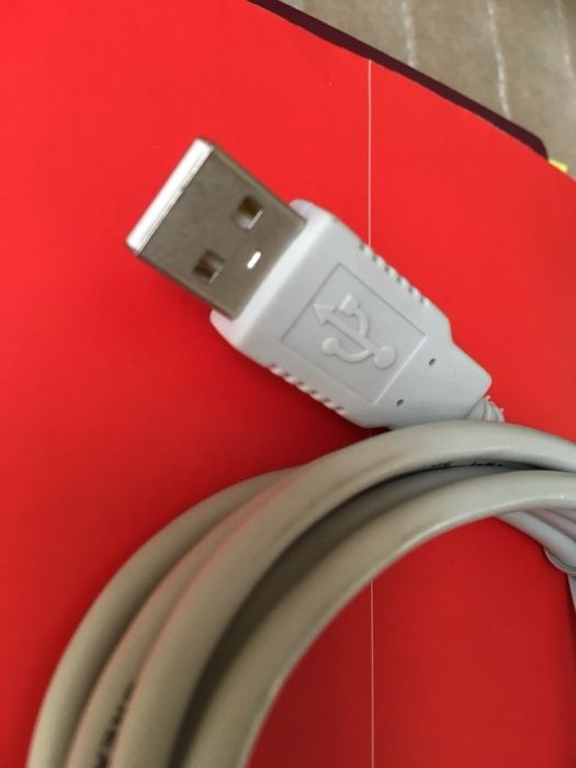 Kabel do drukarki plus przedłużka oraz gratis pendrive 8 GB