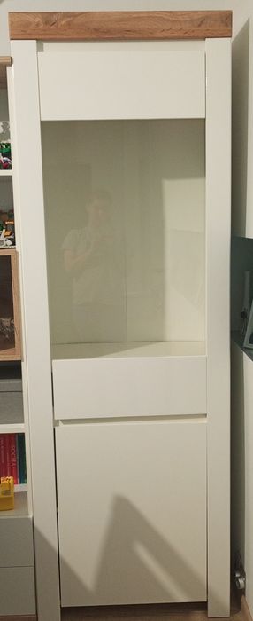 Witryna/szafka biała