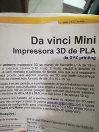 Impressora Da Vinci mini 3d